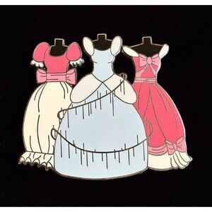 Cinderella Tryptic “3 Dress” LE Fantasy Pin (Rare)